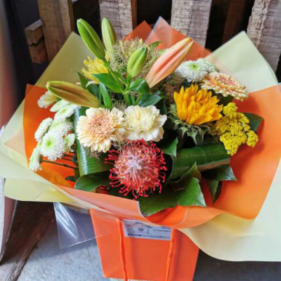 Wild Autumn - A delightful selection of Autumn flowers to make your recipient go Wow!